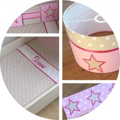 Set STER SANNE lichtroze lichtbeige