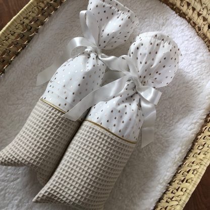 Kruikak LUXE Goud en Rosé gouden printjes - Custommade