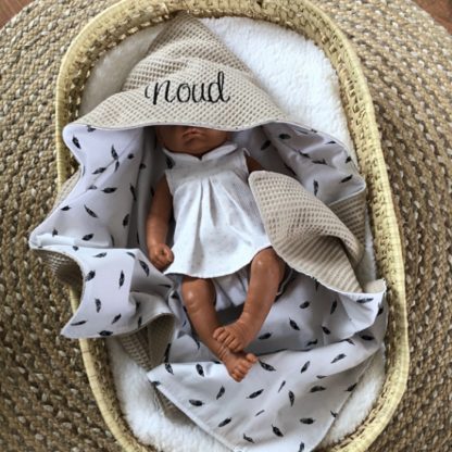 Omslagdoek Stars, Feathers, Dots Collectie