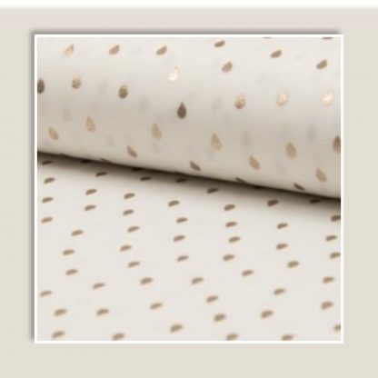 Dekentje los voor babynestje luxe goudprint - Afbeelding 3