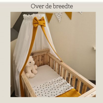HEMELTJE  - wafelstof bies en broderie - Afbeelding 6