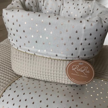Commodemandje LUXE goud printjes - Custommade - Afbeelding 7