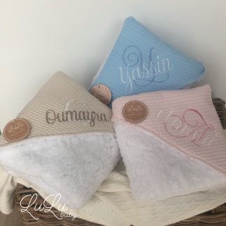 Wikkeldoek Teddy - Custommade Monogram