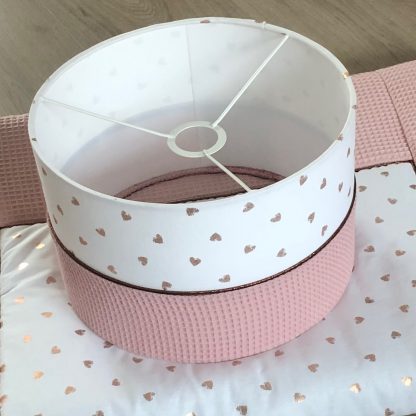 LAMPENKAP LUXE goud of roségoud printje - Custommade