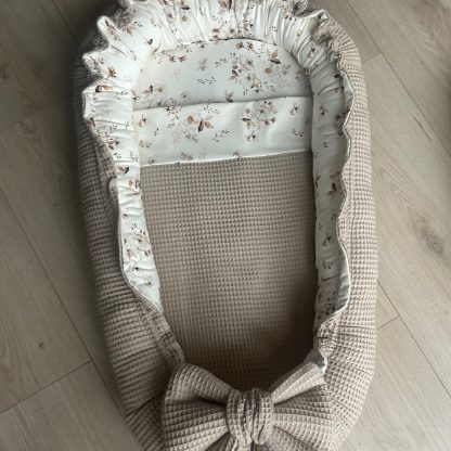 CUSTOM MADE babynestje LUXE Jasmijn printje