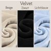 CUSTOM MADE babynestje met roezels VELVET en WAFELSTOF - Afbeelding 3