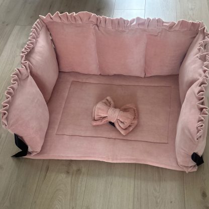 KIES UW KLEUR boxset Velvet ANNA UNI – Boxkleed, Boxrand en Babynestje