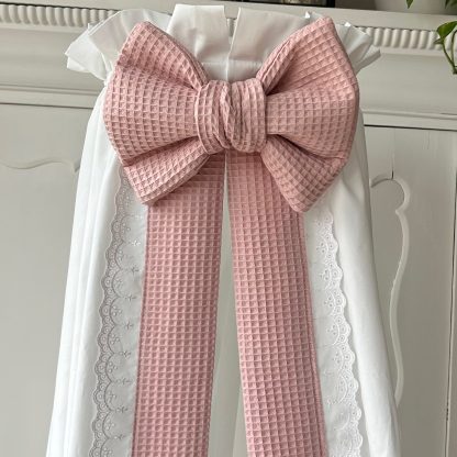 HEMELTJE  - wafelstof bies en broderie