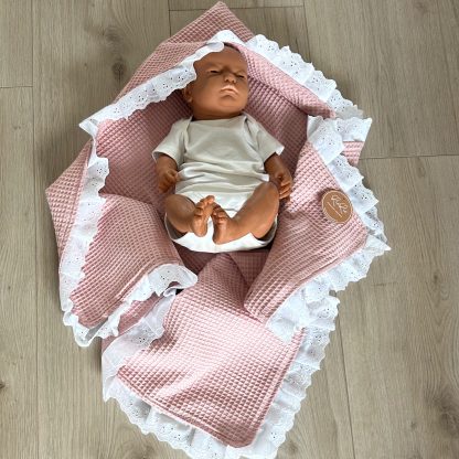 Wikkeldoek broderie