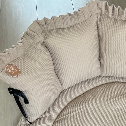 Boxrand wafel gevuld met roezels