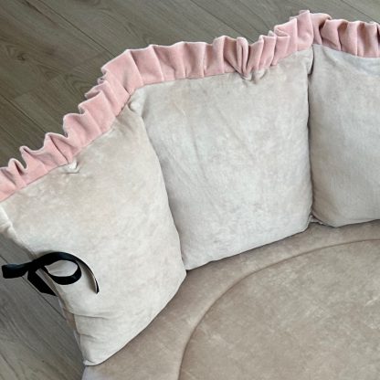 Boxrand Velvet gevuld met roezels - Afbeelding 5