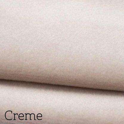 Boxset creme, beige of taupe HOLLAND VELVET - Boxkleed, Boxrand en babynestje - Afbeelding 2