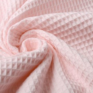 Wafelstof katoen BABYROZE