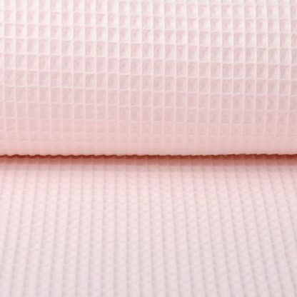 Wafelstof katoen BABYROZE - Afbeelding 2