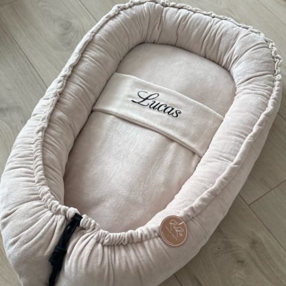 CUSTOM MADE babynestje VELVET - UNI