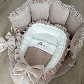 KIES UW KLEUR boxset velvet NOVA  - Boxkleed, Boxrand en Babynestje