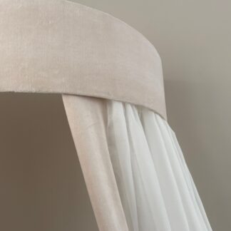 Wandhemeltje Nicky velvet kleur naar keuze
