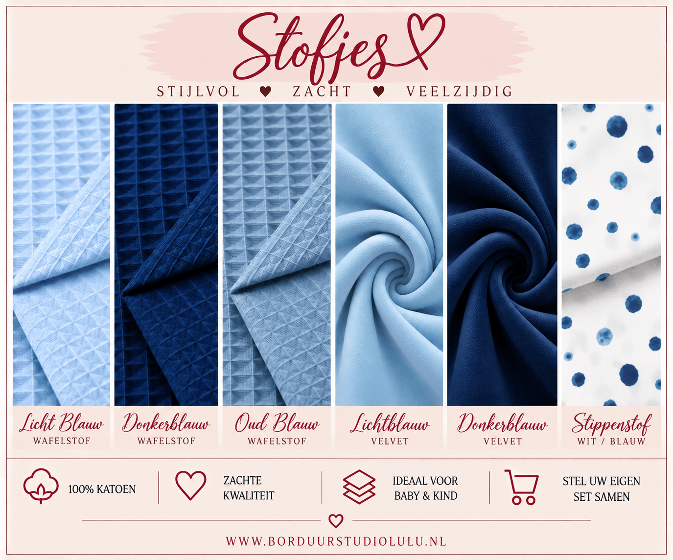 Dekentjes Blauw Confetti Dots - Afbeelding 6