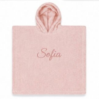 Poncho Light pink